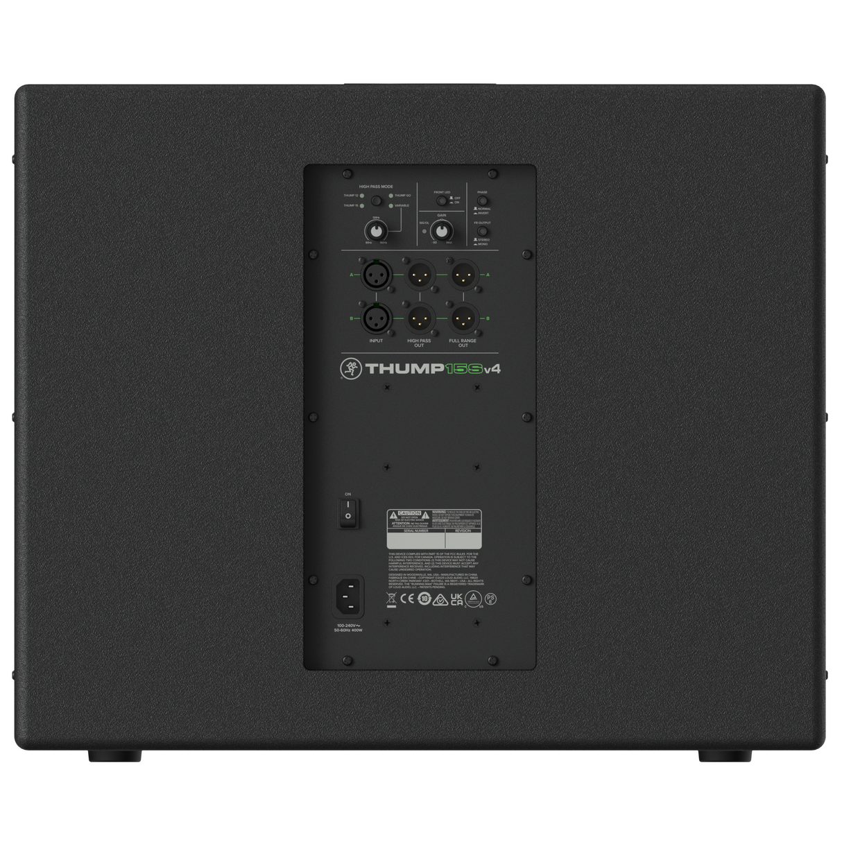 Mackie Thump15Sv4 15-Inch Professional Powered Subwoofer