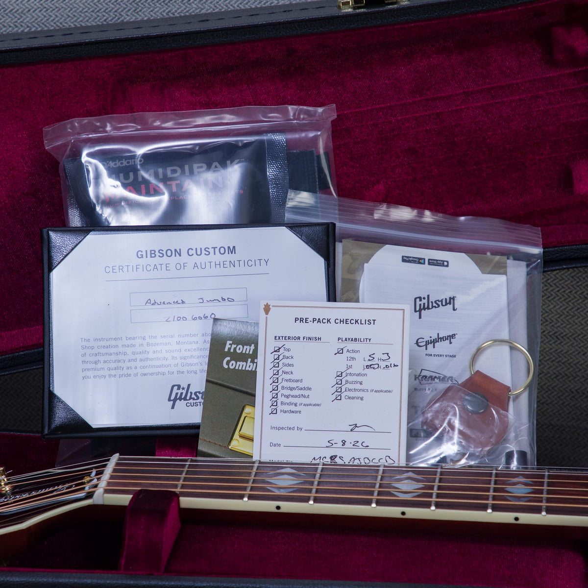 Gibson Custom Shop Limited Edtion Advance Jumbo Anniversary Rosewood/Bearclaw Spruce Acoustic Electric Guitar - Cremona Burst - #21006060