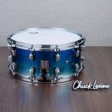 Tama 6.5 x 14-Inch Starclassic Walnut/Birch Snare Drum - Molten Blue Ice Fade