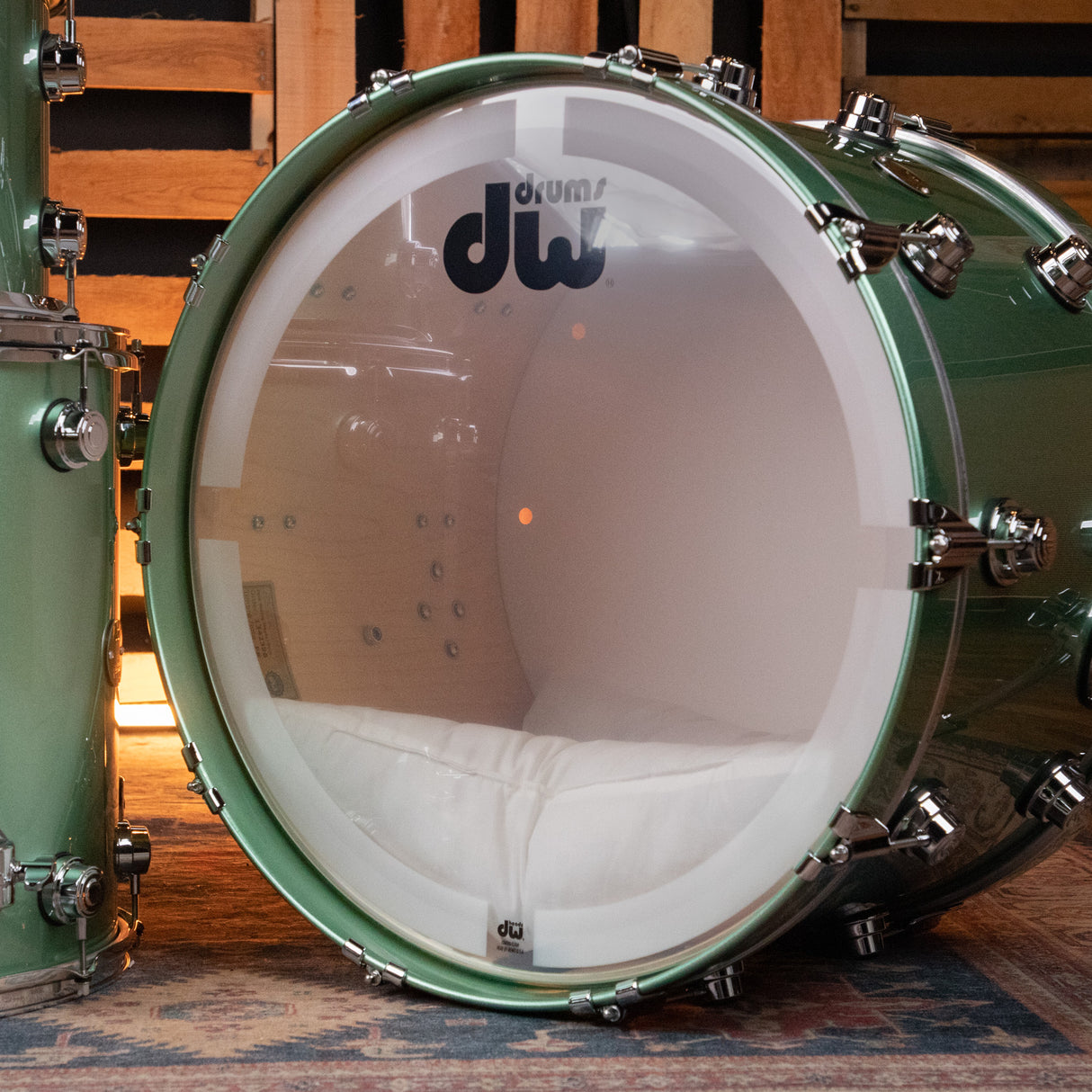 DW Collector's Jazz 3-Piece Shell Pack - LS-Mint Metallic