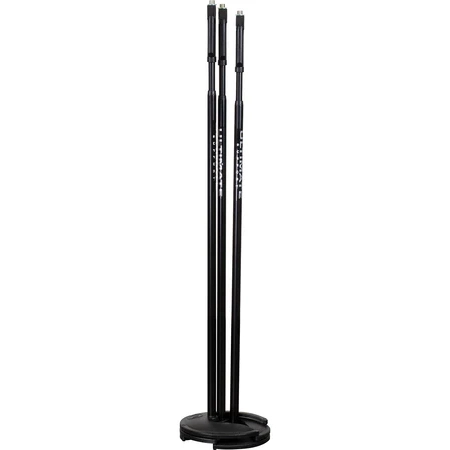 Ultimate Support LIVE-MC-77B One Hand Stackable Base Microphone Stand