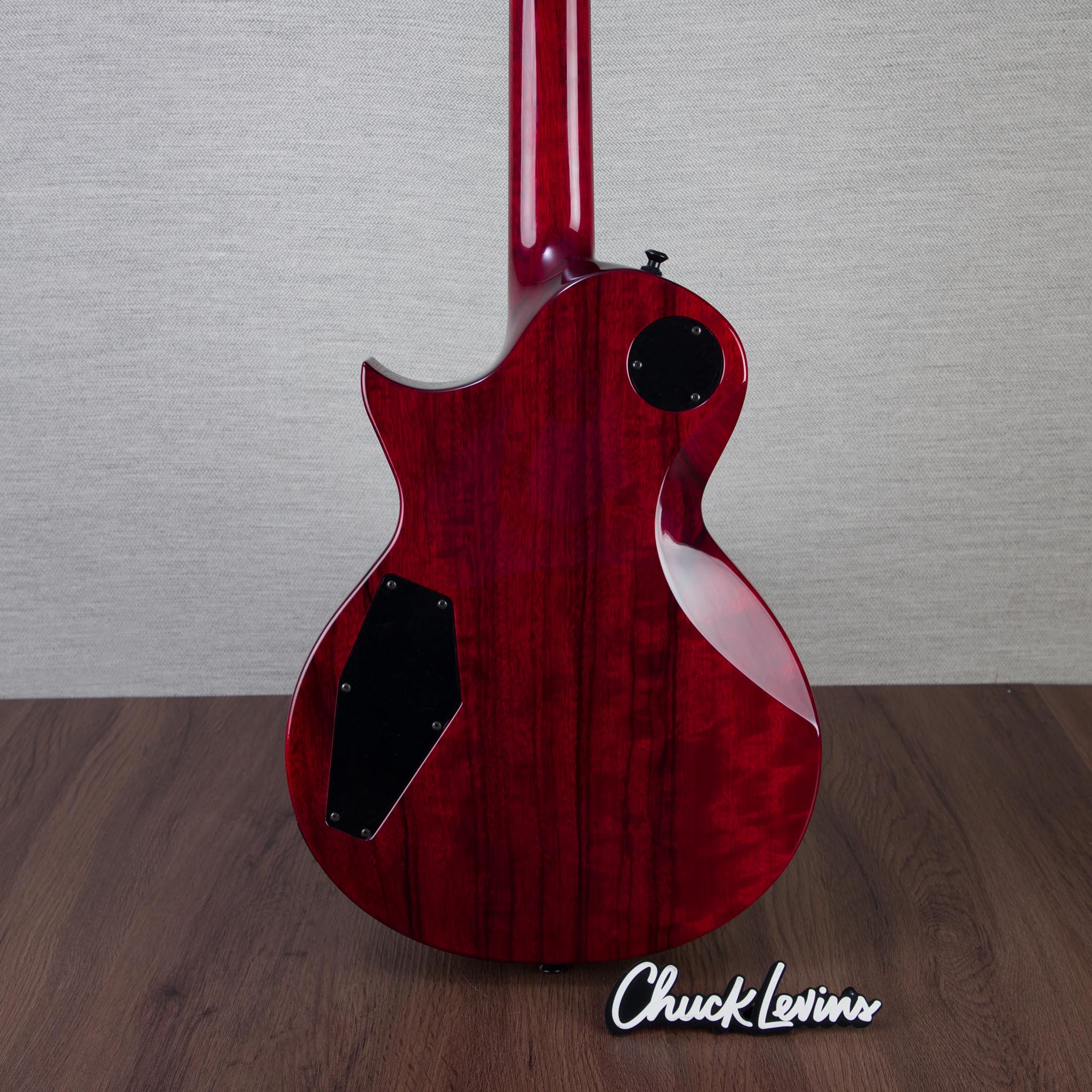 ギター LP CUSTOM model ESP USA Limited Edition Eclipse Electric Guitar - Black Limba