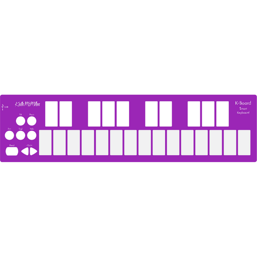 Keith McMillen K-Board-C Mini MPE MIDI Keyboard Controller - Orchid