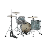 TAMA Starclassic Maple 3-Piece Shell Pack, Smoked Black Nickel Shell Hardware - Sky Blue Swirl, 22" Kick