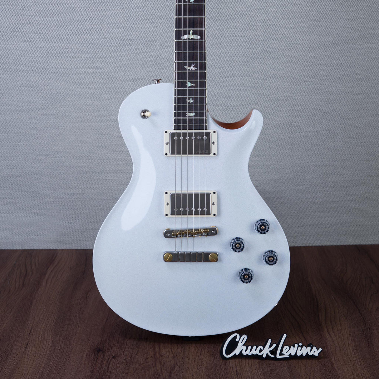 PRS McCarty SC56 Custom Color Electric Guitar - White Hollowflake - #250409567