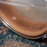 Noble & Cooley 3.875x14-Inch Solid Cherry Shell Snare - Nat. Satin Lacquer