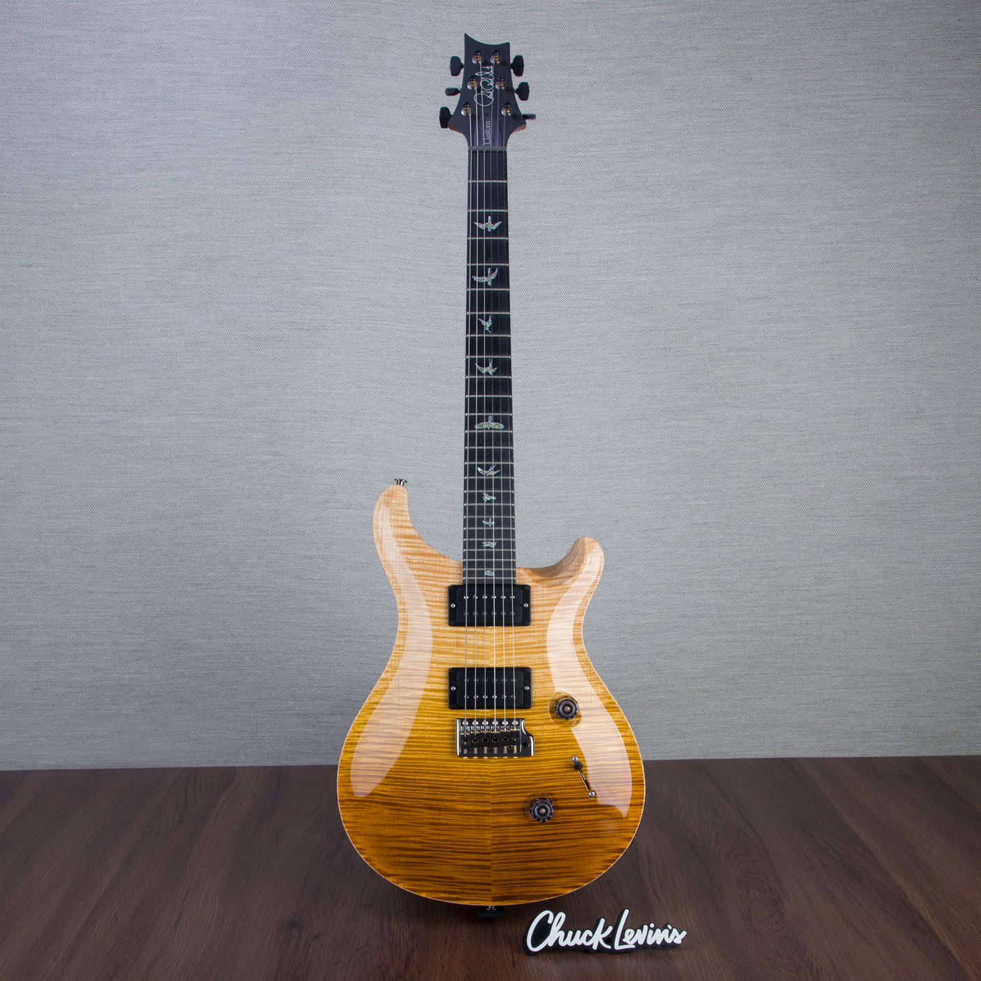 PRS Wood Library Custom 24 Electric Guitar - Private Stock Goldstorm Fade Finish - CHUCKSCLUSIVE - #240383983 - 2024