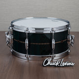 Tama Star Bubinga 6.5x14 Snare Drum - Dark Green Cordia
