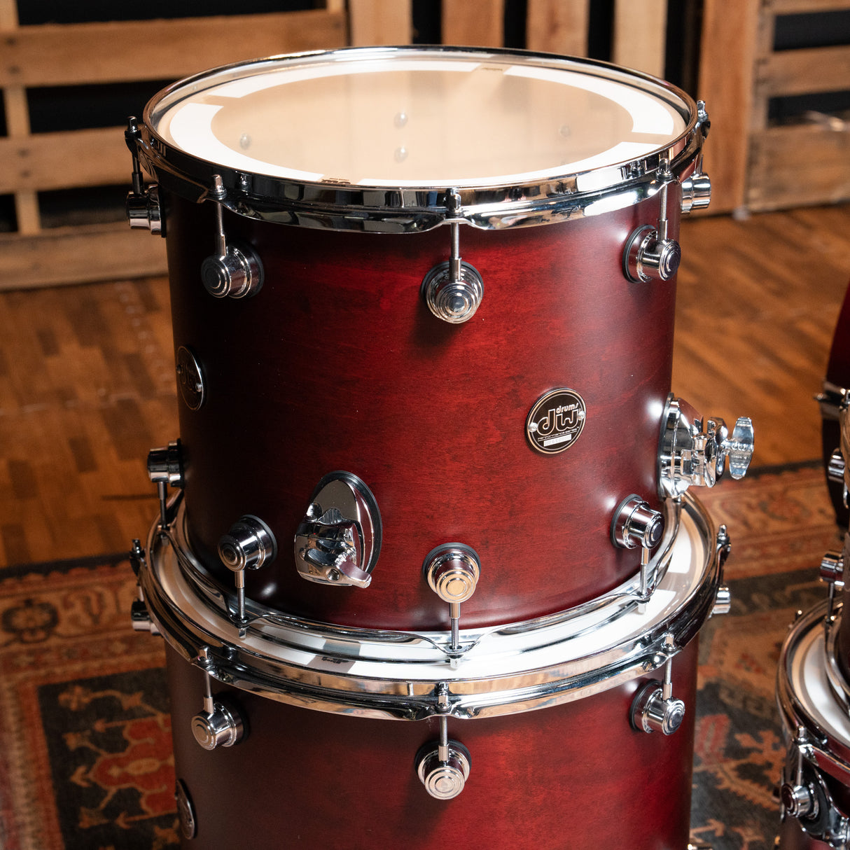 DW Performance Series 5-Piece 22-inch Kick Shell Pack - Tobacco Satin Oil