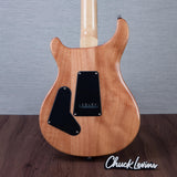 PRS SE Custom 24 Electric Guitar - Blue Matteo/Natural Back