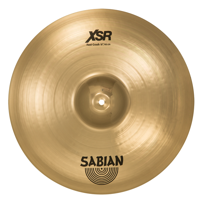 Sabian XSR 18-Inch Fast Crash Cymbal - New,18 Inch