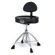 Mapex T870 Double-Braced Drum Throne with Backrest - Leather Saddle Top