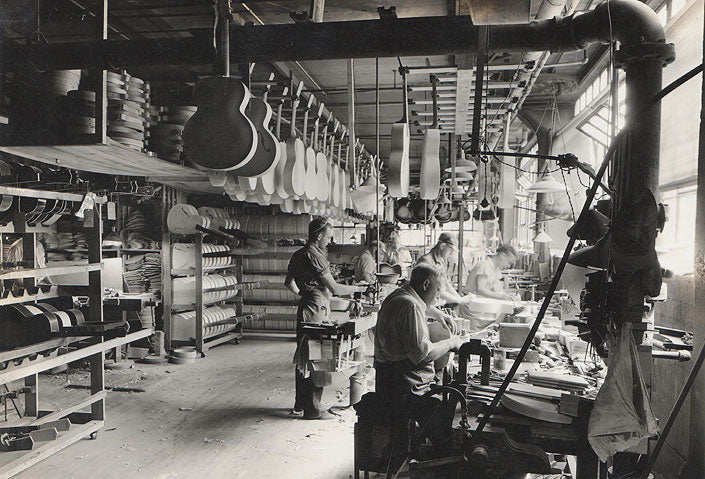 Gibson Factory, where legends are born.