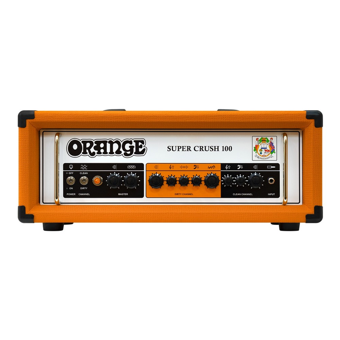 Orange Super Crush 100H, 100 Watt Guitar Amplifier Head - Orange