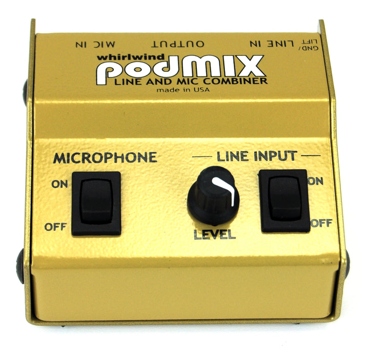 Whirlwind PodMIX 2-Channel Mixer