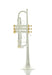 Spencer C Trumpet - Silver Plated With Gold Plated Trim