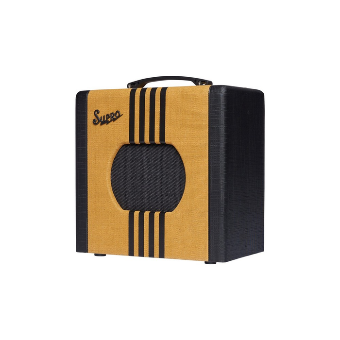 Supro Delta King 8 1 x 8" Guitar Combo Amplifier - Tweed/Black