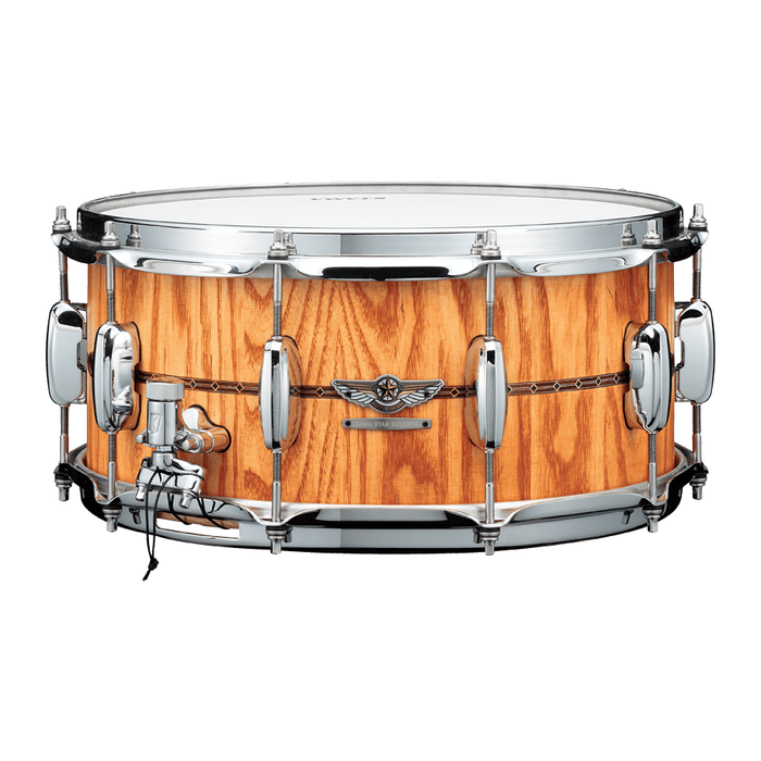 Tama Star Reserve Stave Ash 14 x 6.5-Inch Snare Drum - Oil Amber Ash Finish