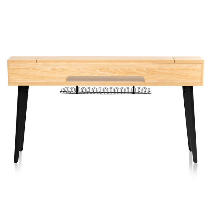 Gator Frameworks Elite Furniture Series 88-Note Keyboard Table - Natural Maple