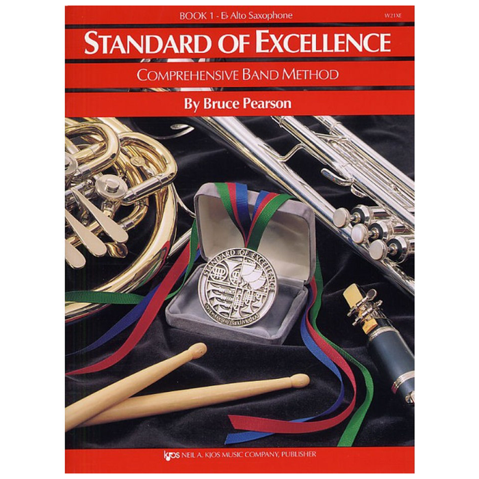 Kjos Standards Of Excellence for Alto Saxophone - Book 1