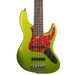 Brubaker JXB-5 Standard Bass Guitar - Green Metallic