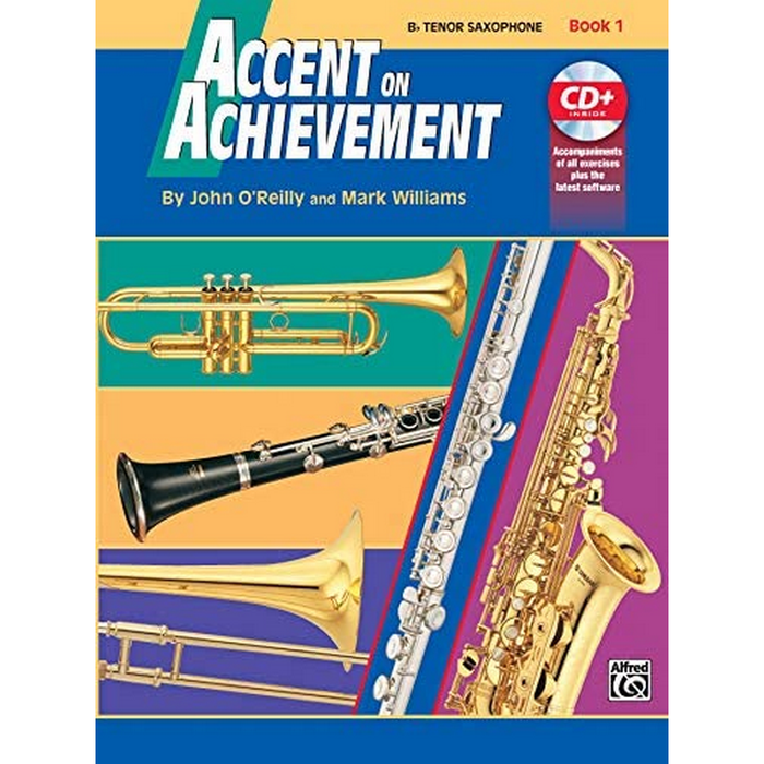 Alfred Accent On Achievement Tenor Saxophone Book 1