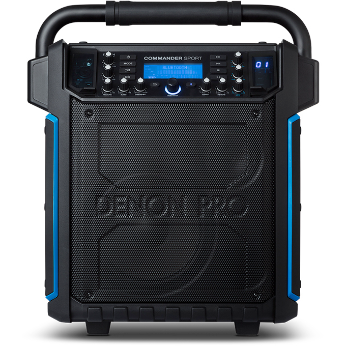 Denon Professional Commander Sport Water-Resistant Portable PA Speaker