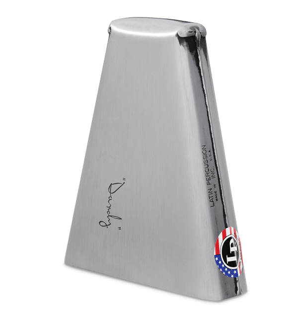 LP LPJR1 High Pitch Handheld Chrome Cowbell - John Dandy Rodriguez Signature
