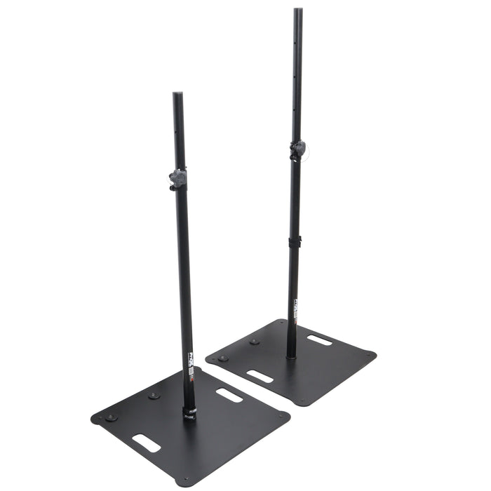 Pro X X-Polaris Bl X2 Dual Stand Kit for Lighting and Speakers W/Bags