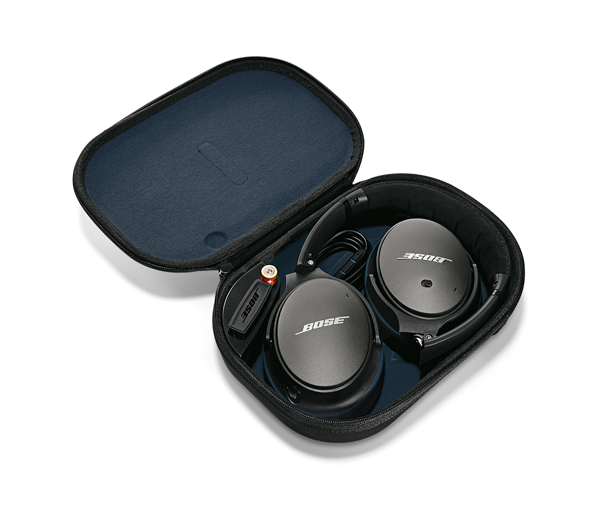 Bose QuietComfort 25 Noise Cancelling Apple Devices Headphones - Black