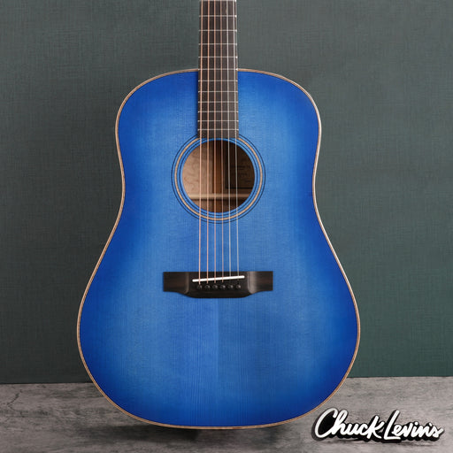 Bedell Seed to Song Dreadnought Acoustic Guitar - Quilt Maple and Adirondack Spruce - Sapphire - CHUCKSCLUSIVE - #822003