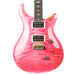 PRS Custom 24 10-Top Electric Guitar - Bonnie Pink With Natural Back