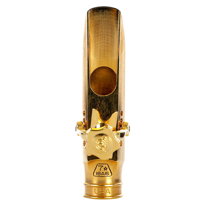 Theo Wanne AMBIKA 2 Tenor Saxophone Mouthpiece - Gold, Size 7