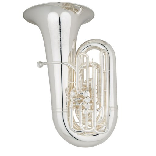 Eastman EBC836S 6/4 Size Professional CC Tuba - Silver Plated