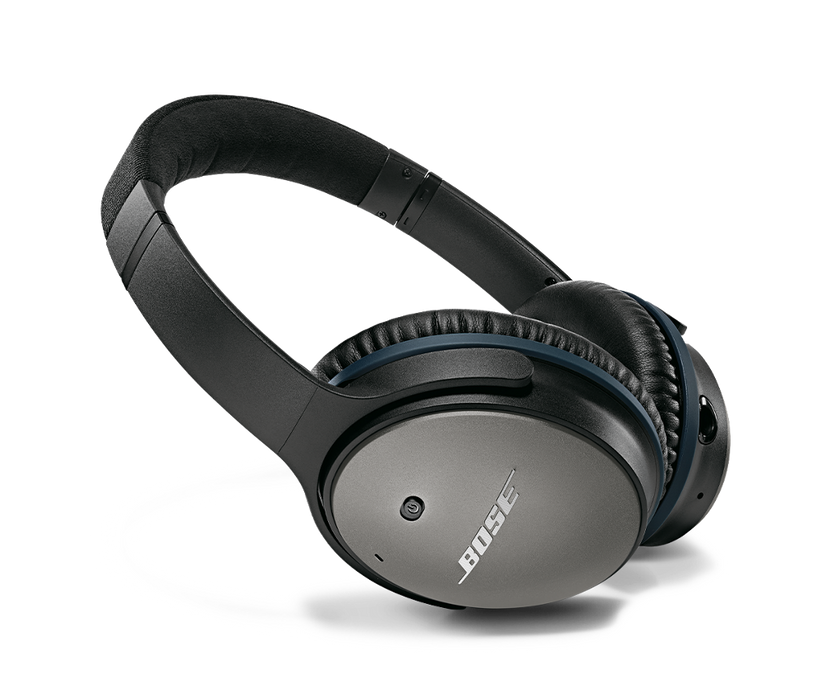 Bose QuietComfort 25 Noise Cancelling Apple Devices Headphones - Black