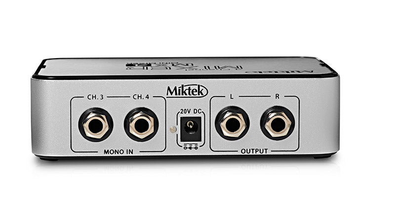 Miktek MX4 4 Channel Mini Stereo Mixer