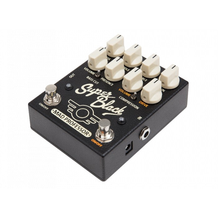 Mad Professor Super Black Overdrive/Boost Effects Pedal