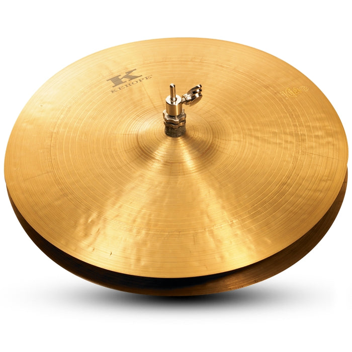 Zildjian 15" Kerope Hi-Hat Cymbal - Top
