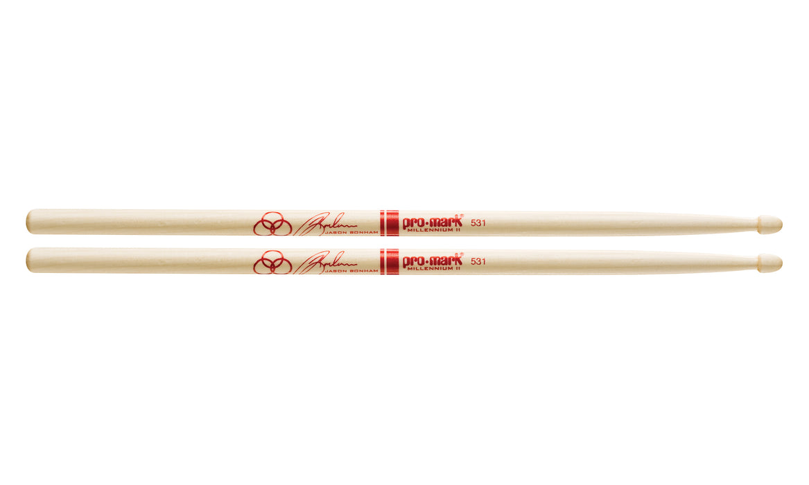 Promark SD531W Maple SD531 Jason Bonham Wood Tip drumstick