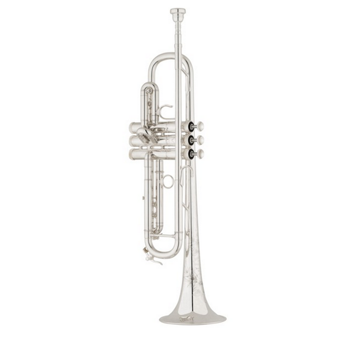 S.E. Shires TRDOCM Model Destino III Medium Bore Bb Trumpet - Silver Plated
