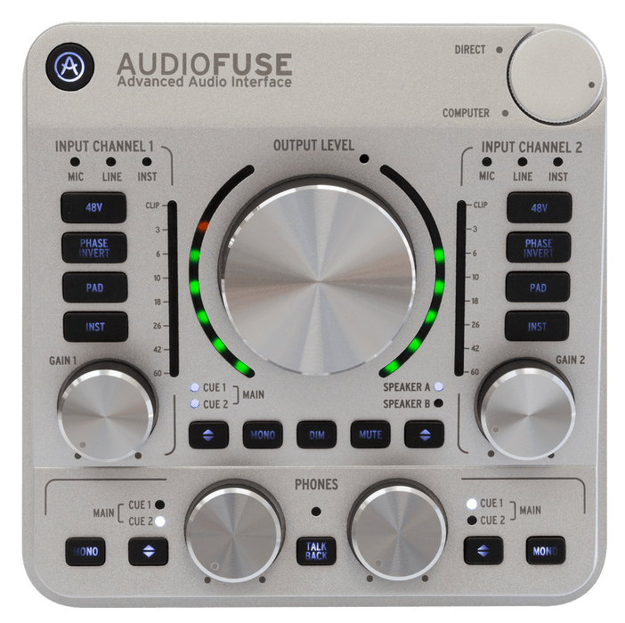 Arturia AudioFuse Audio Interface - Classic Silver