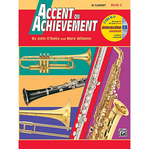 Alfred Accent On Achievement Bb Clarinet Book 2