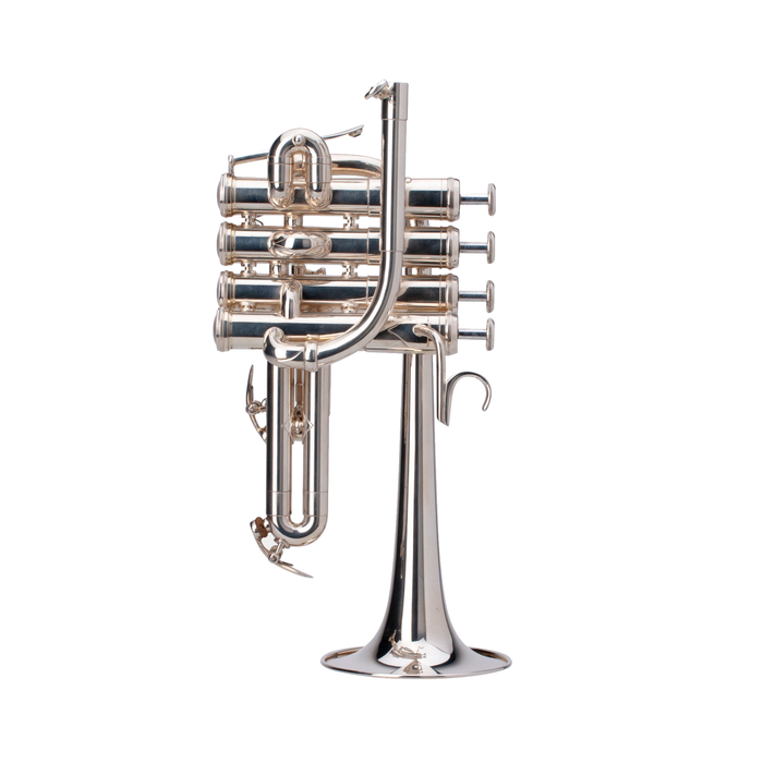 Adams P1 Bb/A Piccolo Trumpet - Silver Plated