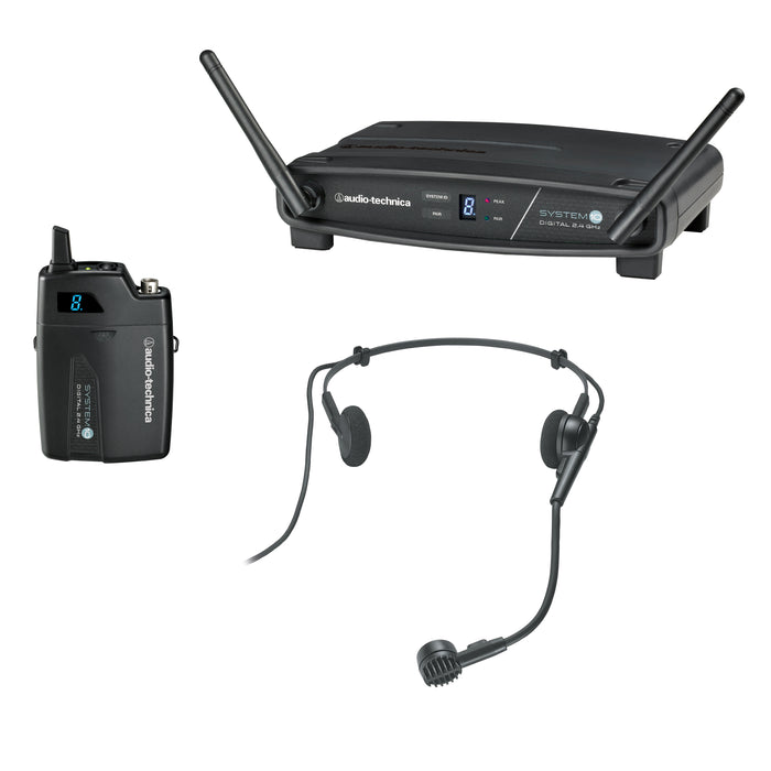 Audio-Technica ATW-1101/H Digital Headset Wireless System - 2.4 GHz