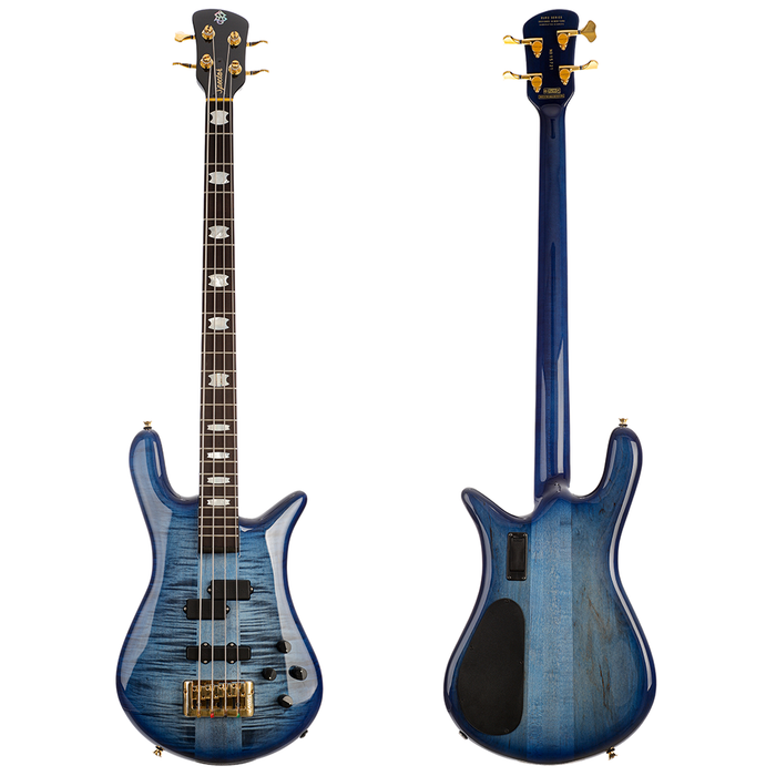 Spector Euro4 LT 4 String Bass Guitar - Blue Fade Gloss