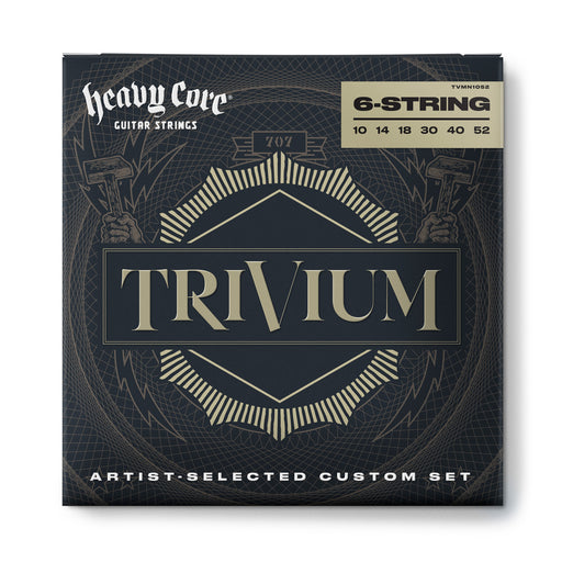 Dunlop TVMN1052 Heavy Core Trivium Electric Guitar Strings - .010-.052