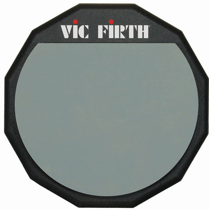 Vic Firth PAD12 Single Sided Practice Pad - 12in