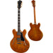 Eastman T59/v Semi-Hollow Electric Guitar - Amber