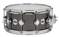 Drum Workshop 14" x 6.5" Collector's Series Black Nickel Over Brass Snare Drum With Chrome Hardware