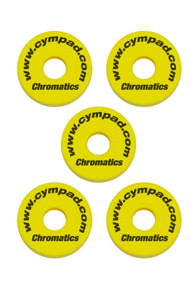 Cympad Chromatics Cymbal Enhancer Set - 40/15mm, Yellow